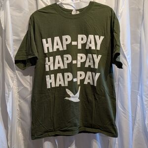 B6 Duck Dynasty " Happy happy happy" shirt Size Large
